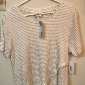 NWT Page VI Stitch Fix Nala Lulip Hem Knit Top L